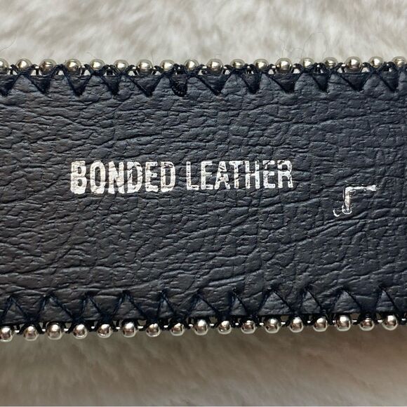 Floral Tapestry Glitzy Bonded Leather Belt Size Large - Picture 9 of 9